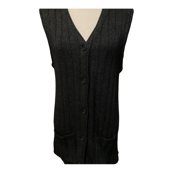 Calvin Klein x Bergdorf Goodman Lambswool Blend Ladies Sweater Vest Size M - Picture 7 of 7